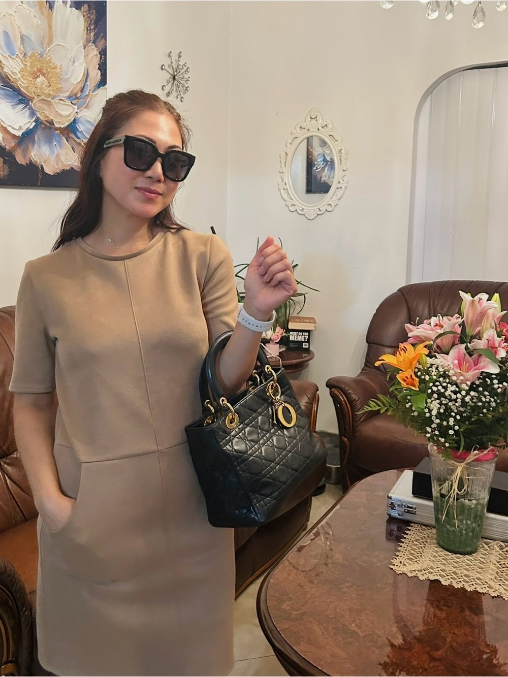 Zara Brown Dress